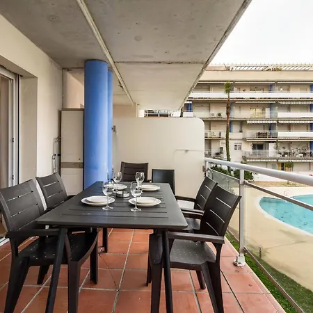 Welcs 322 Emp Con Terraza Y Piscina Apartmán *